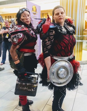 Warrior cosplay at Dragon Con 2019